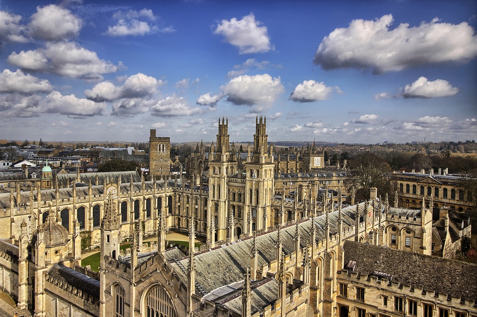Igły, Gothic, Uniwersytet, Oxford, Architektura, Podróż